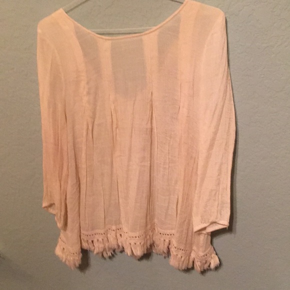 Entro cream blouse - Picture 1 of 5